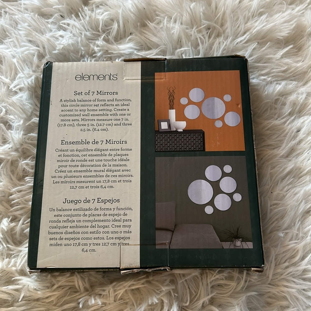 Set of Seven decorative mirrors!! - Picture 2 of 2